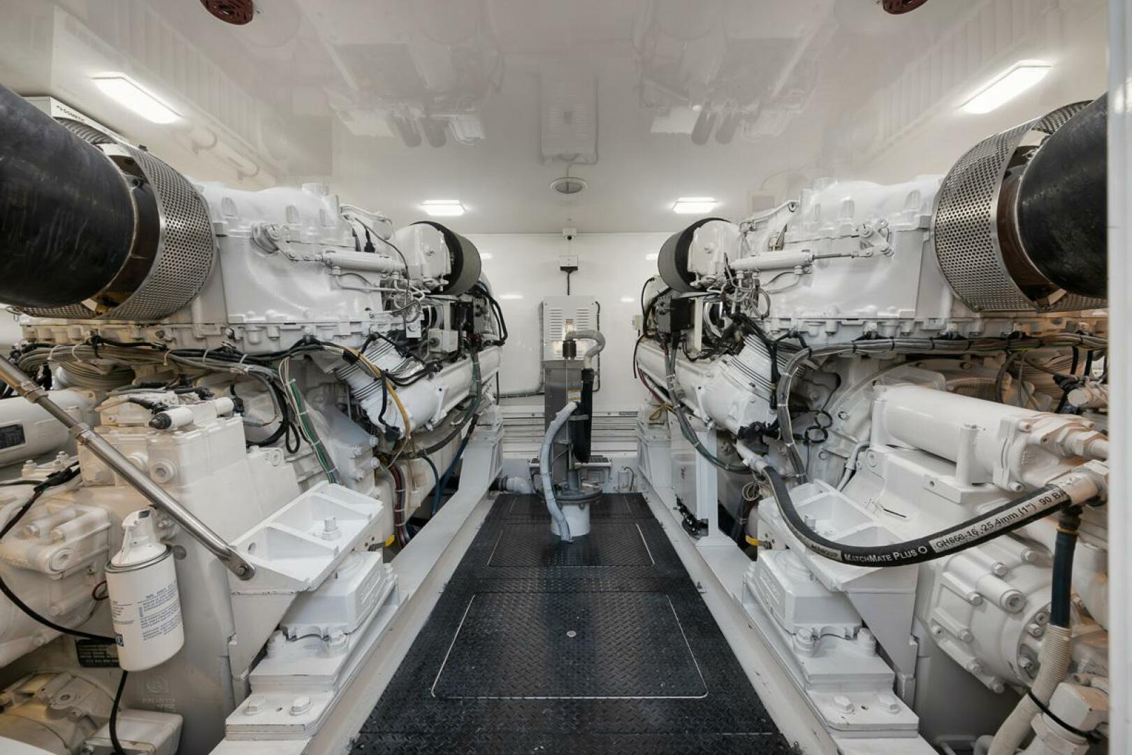 Slide: The Image of 2010 Viking 82 Convertible SWEETUMS Engine Room - 4757447