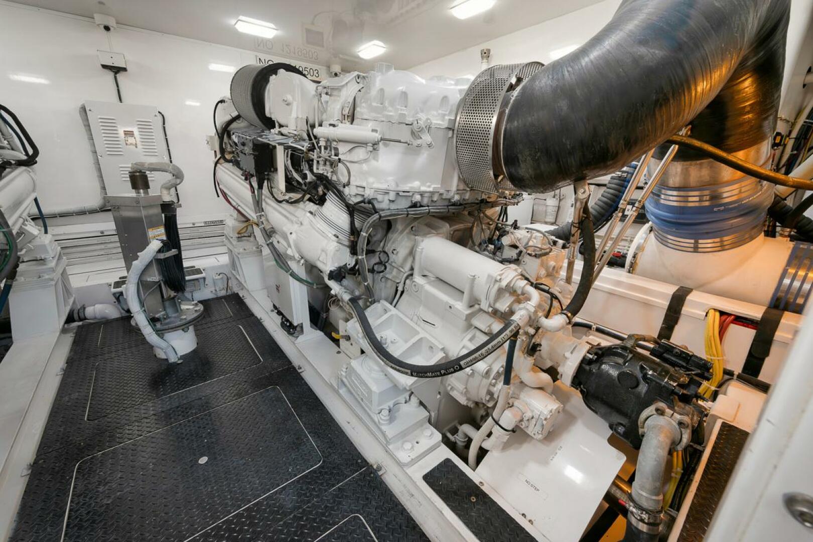 Slide: The Image of 2010 Viking 82 Convertible SWEETUMS Engine Room - 4757448