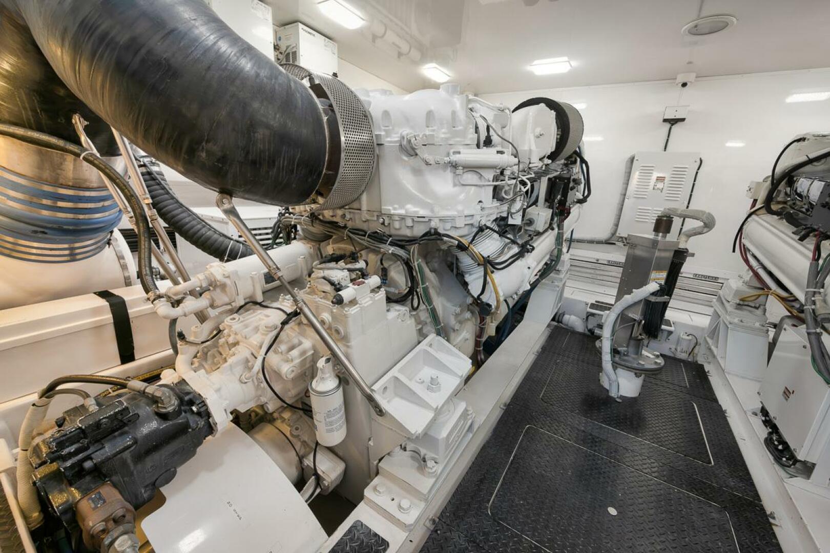 Slide: The Image of 2010 Viking 82 Convertible SWEETUMS Engine Room - 4757449