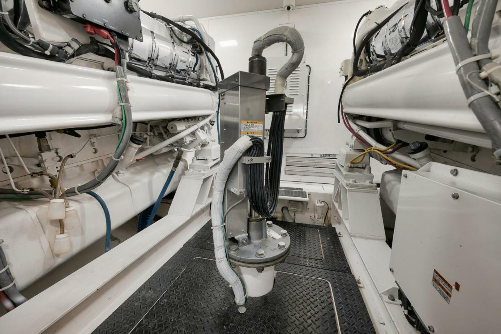 Slide: The Image of 2010 Viking 82 Convertible SWEETUMS Engine Room - 4757455