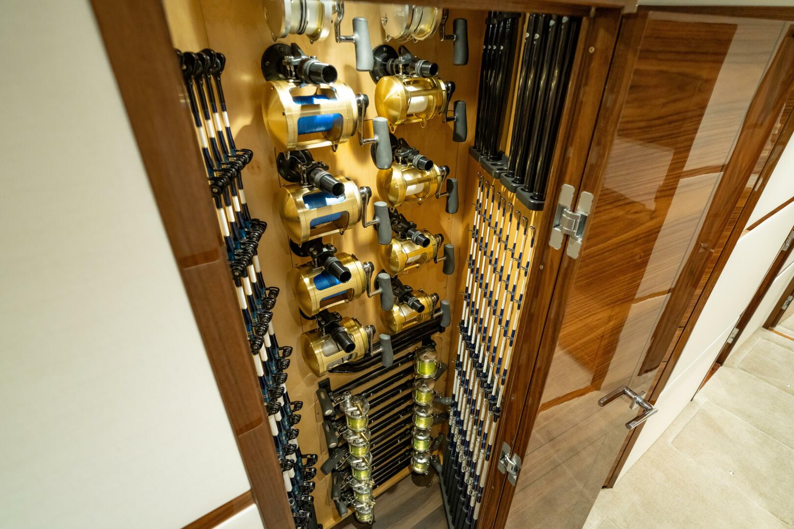 Slide: The Image of Viking 82 Convertible Rod Locker - 4975804