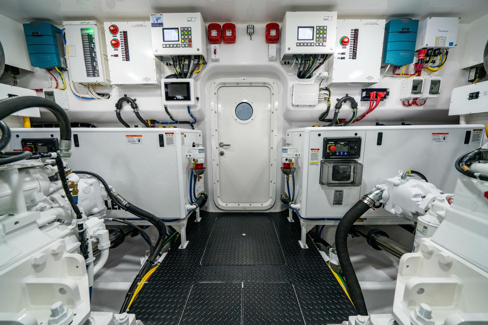 Slide: The Image of Viking 82 Convertible Engine Room - 4975870