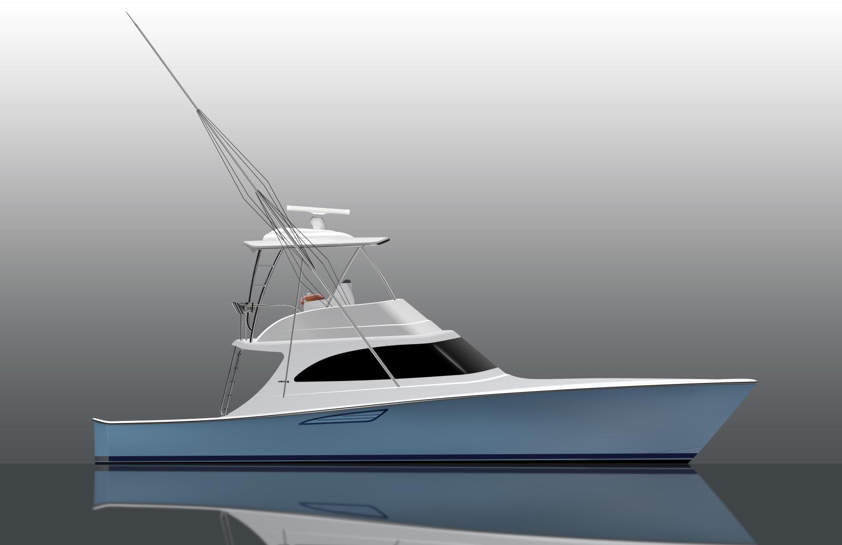 Slide: The Image of Viking 46- Exterior Profile  Viking 46 Billfish - 1327741
