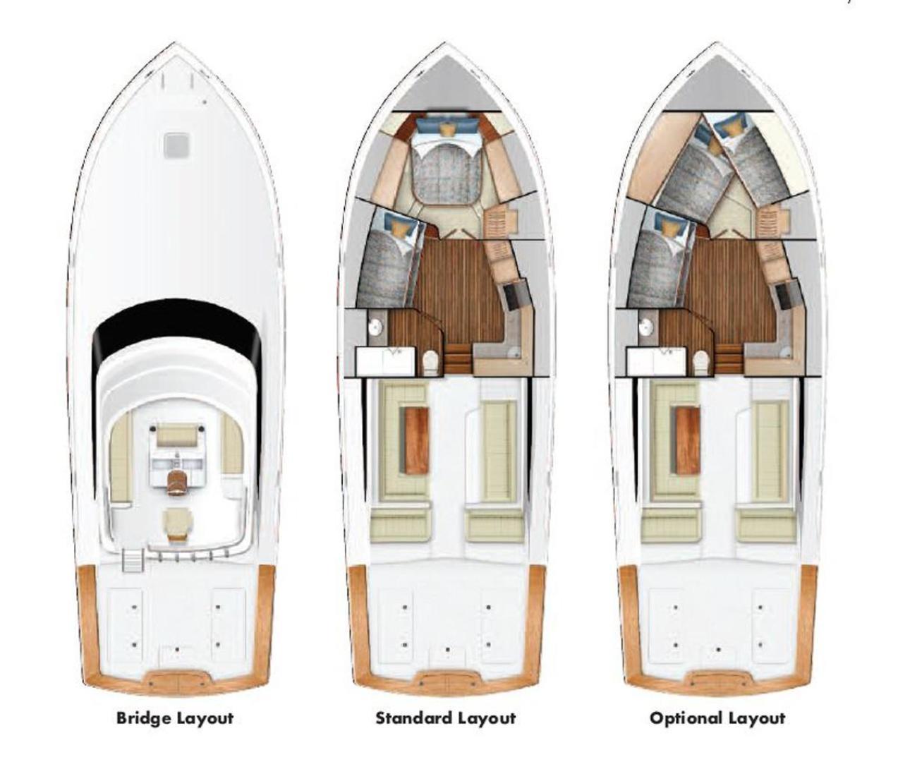 Slide: The Image of Viking 46- Exterior/Interior Layout Options Viking 46 Billfish - 1327742