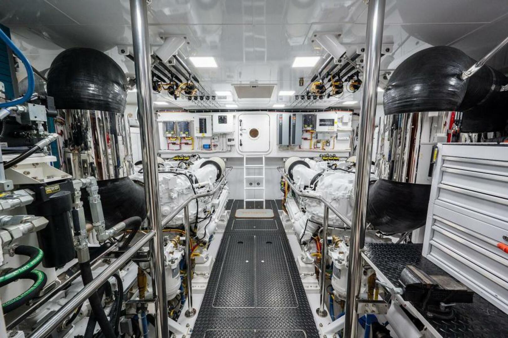 Slide: The Image of Engine Room Looking Aft - 4559089