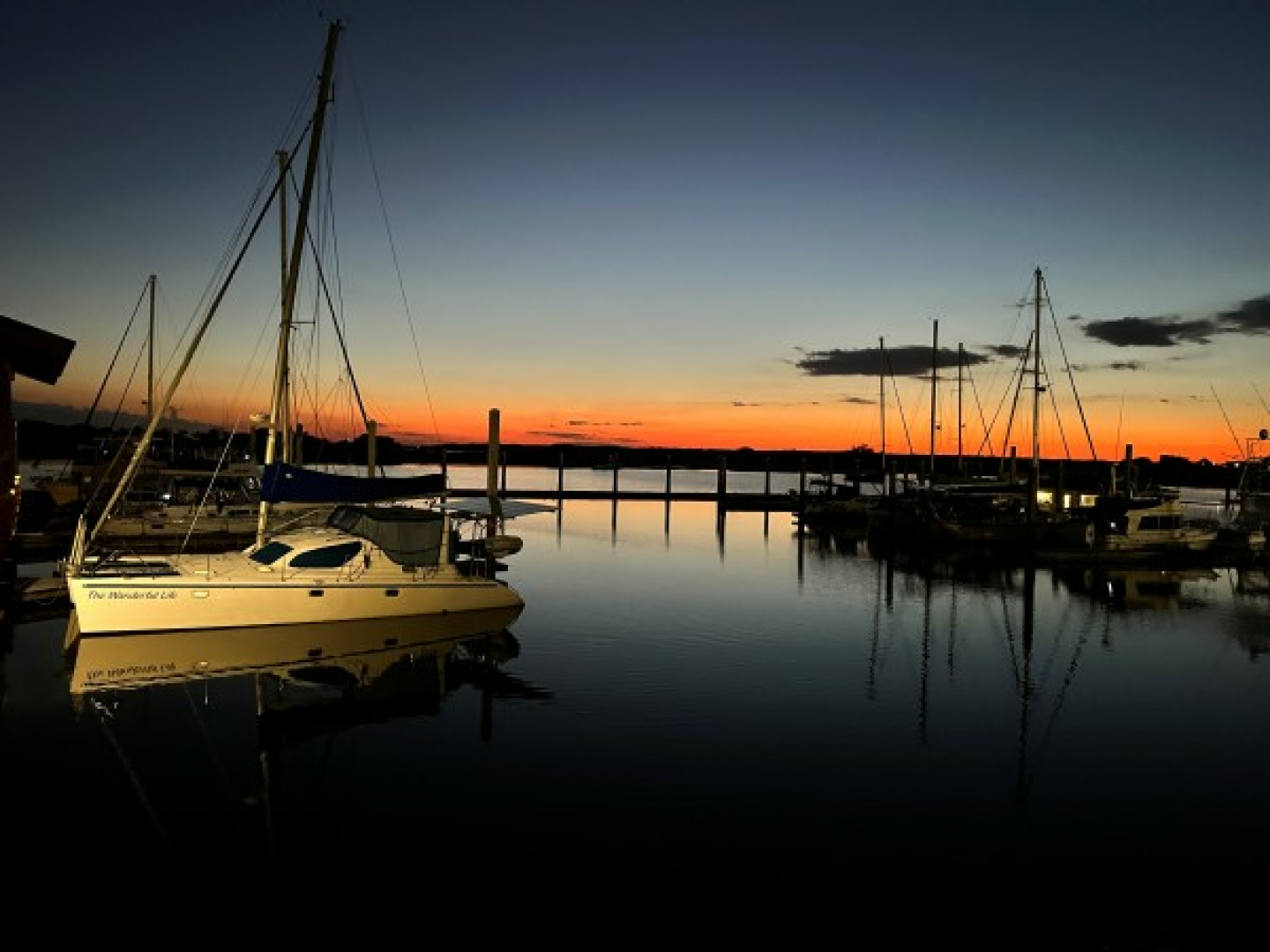 Slide: The Image of Used Sail Catamaran for sale 2001 Voyage 380 - THE WANDERFUL LIFE - 5315393