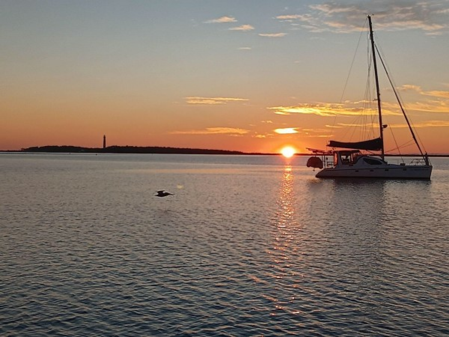 Slide: The Image of Used Sail Catamaran for sale 2001 Voyage 380 - THE WANDERFUL LIFE - 5315391