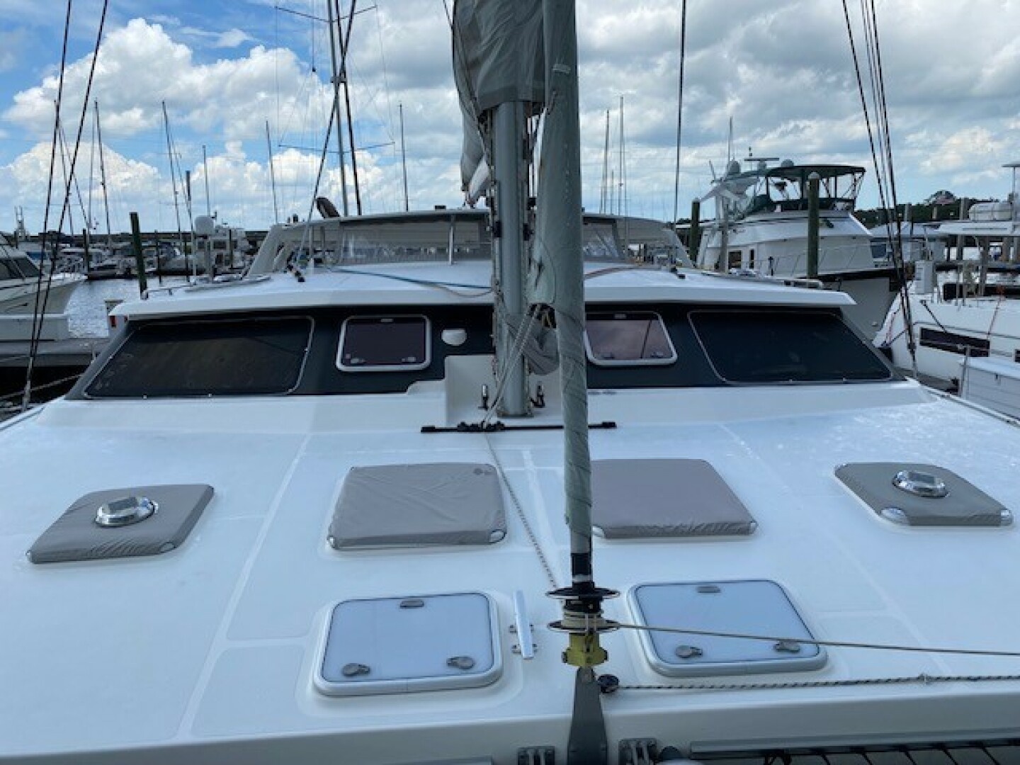 Slide: The Image of Used Sail Catamaran for sale 2010 VOYAGE YACHTS Voyage 500 - GODS GRACE - 4897173