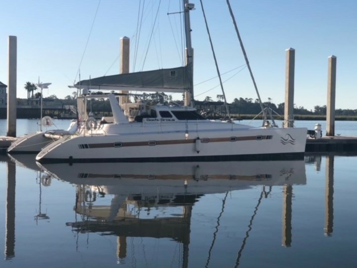 Slide: The Image of Used Sail Catamaran for sale 2010 VOYAGE YACHTS Voyage 500 - GODS GRACE - 4897182