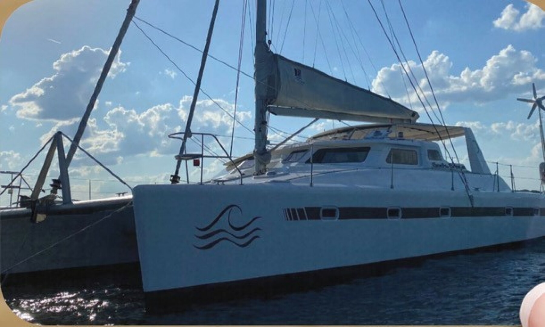 Slide: The Image of Used Sail Catamaran for sale 2010 VOYAGE YACHTS Voyage 500 - GODS GRACE - 4853084