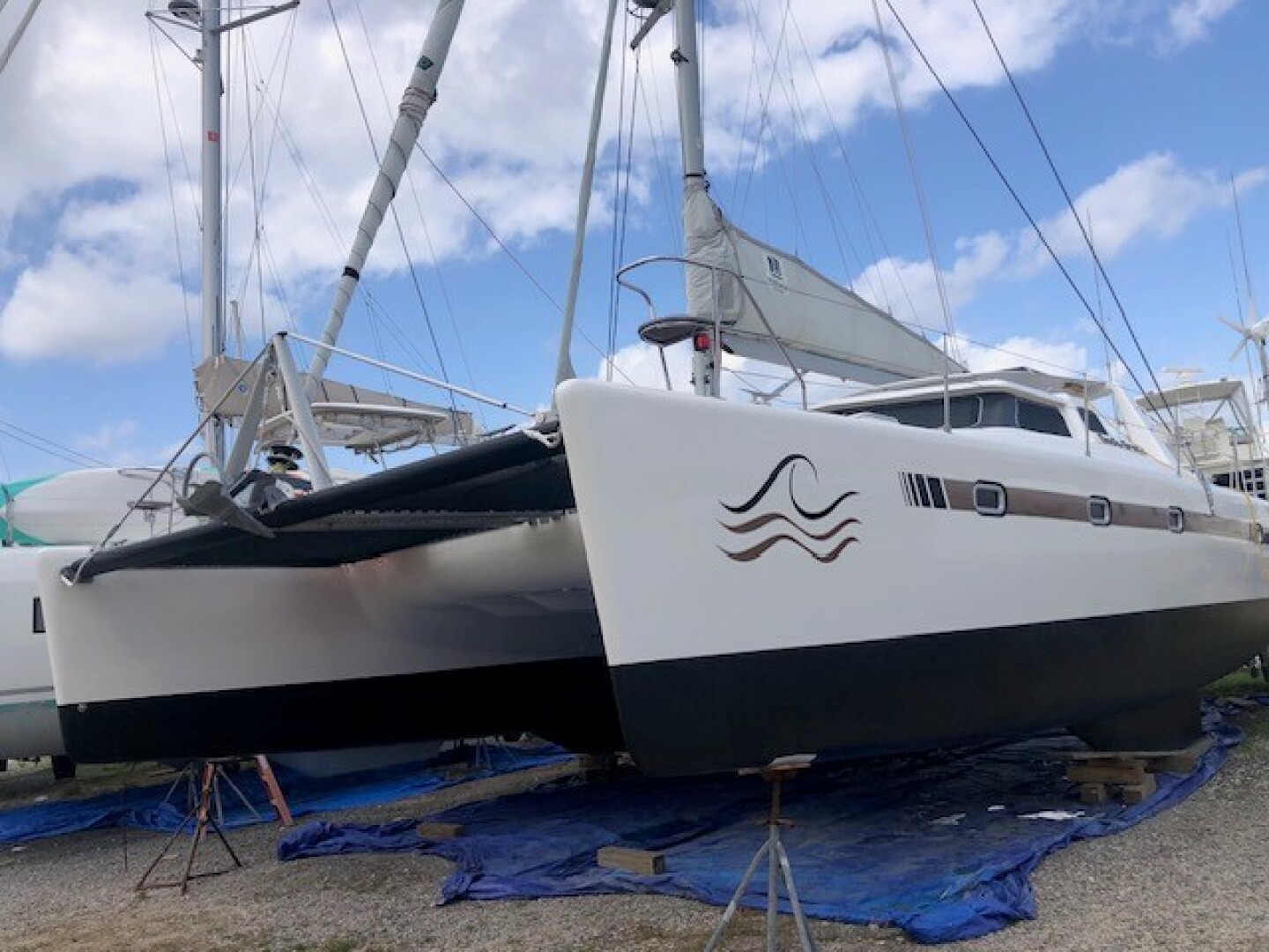 Slide: The Image of Used Sail Catamaran for sale 2010 VOYAGE YACHTS Voyage 500 - GODS GRACE - 4897183
