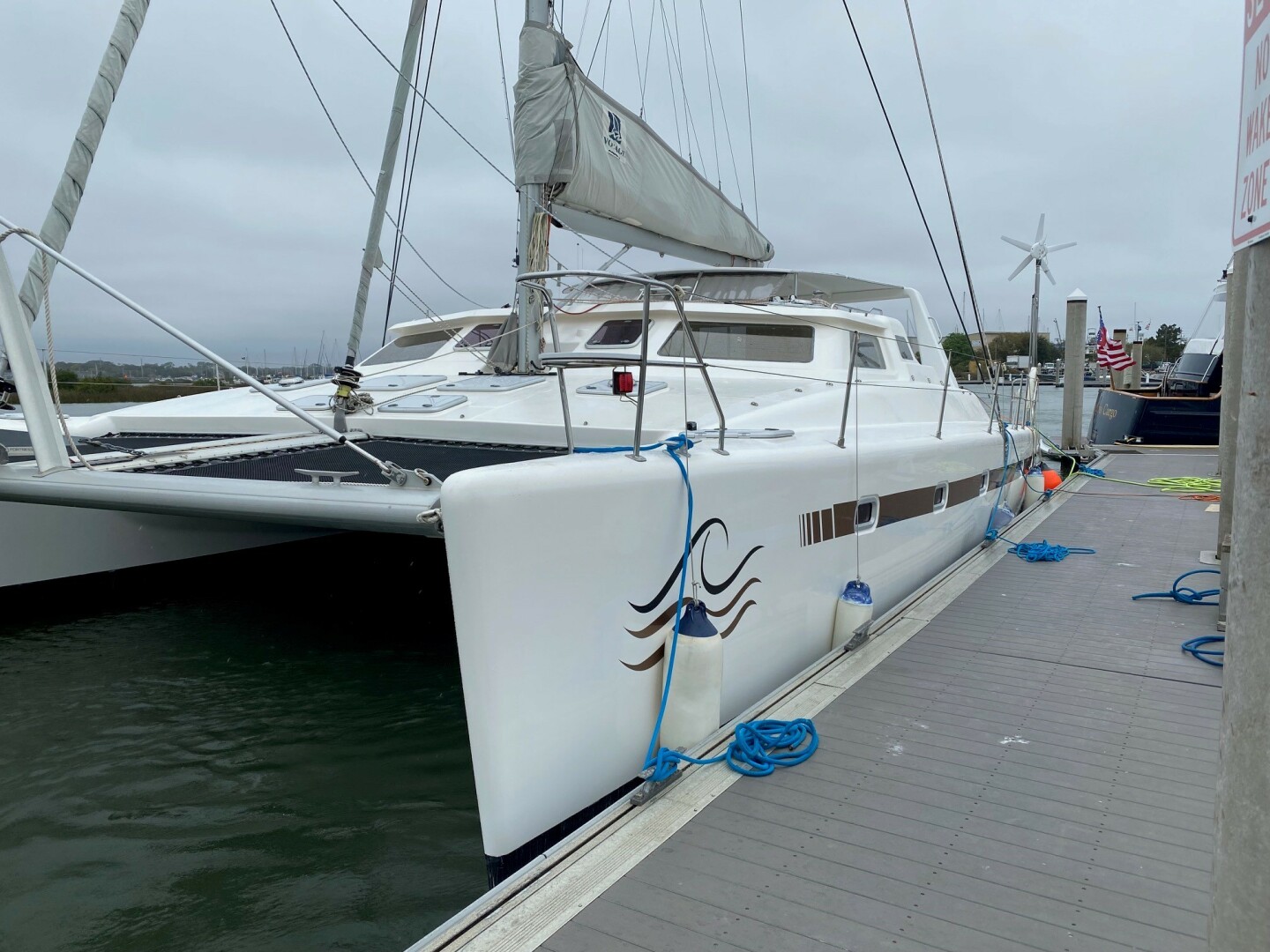 Slide: The Image of Used Sail Catamaran for sale 2010 VOYAGE YACHTS Voyage 500 - GODS GRACE - 4897185