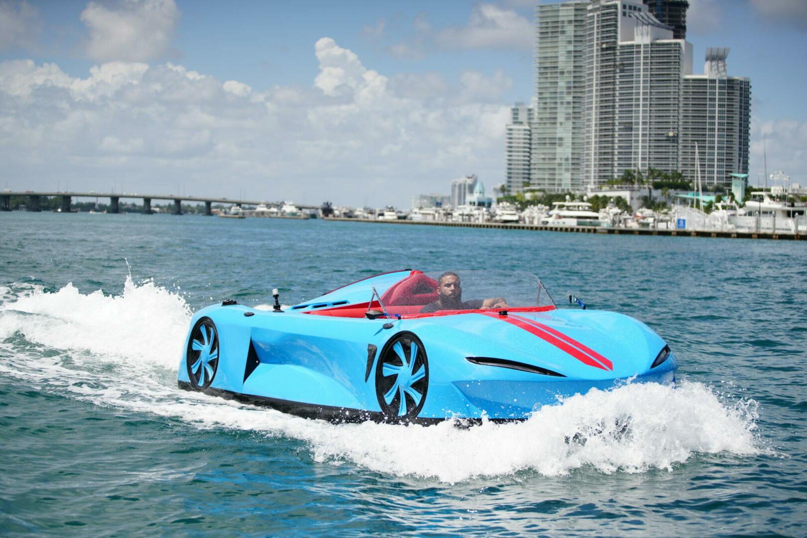 Slide: The Image of Watersports Car Series 1 Jet Car Boat 2023 - 3938488