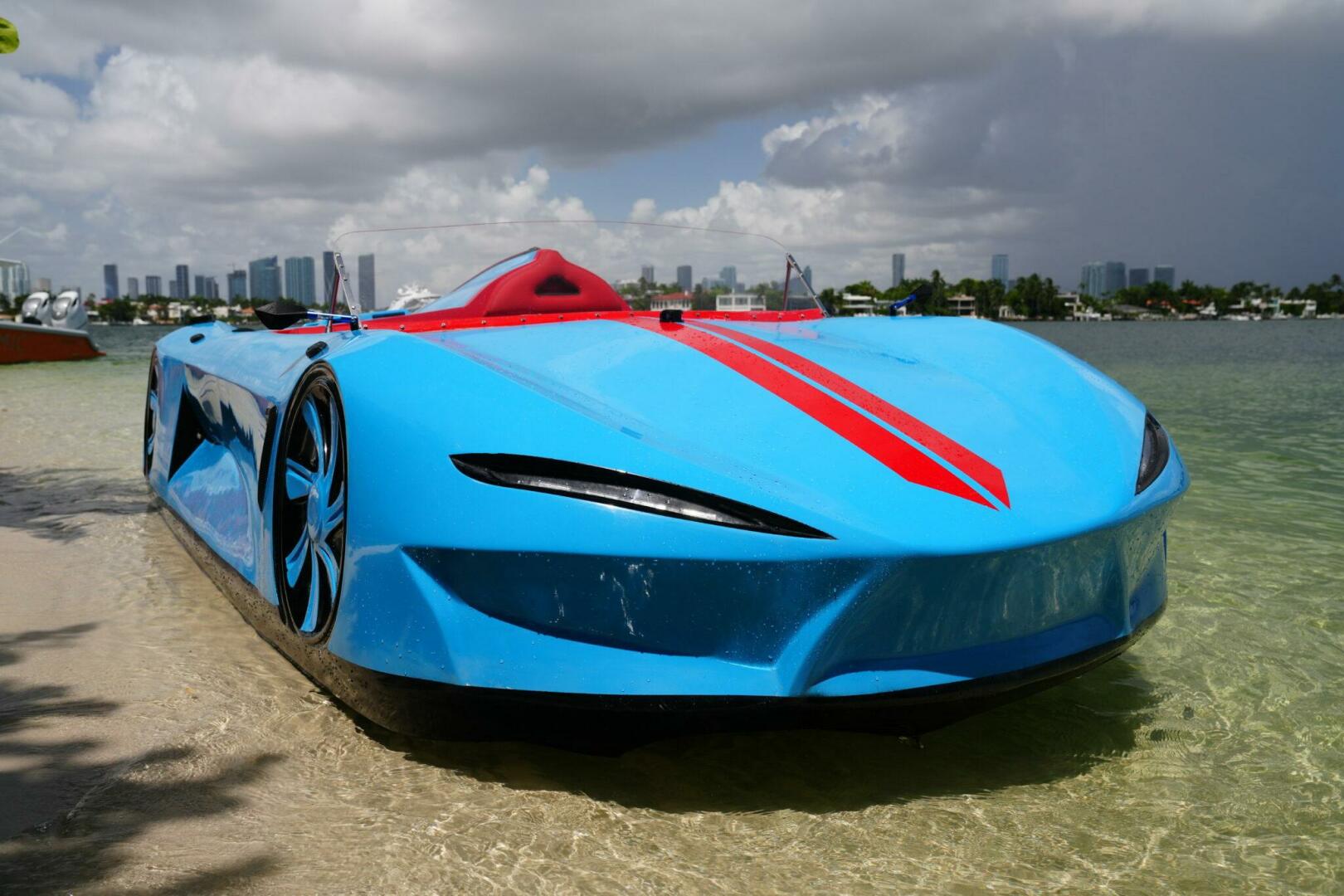 Slide: The Image of Watersports Car Series 1 Jet Car Boat 2023 - 3938489