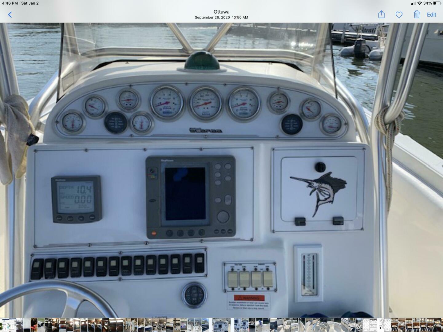 Slide: The Image of Wellcraft 29 Scarab Sport 2001 - 5444606