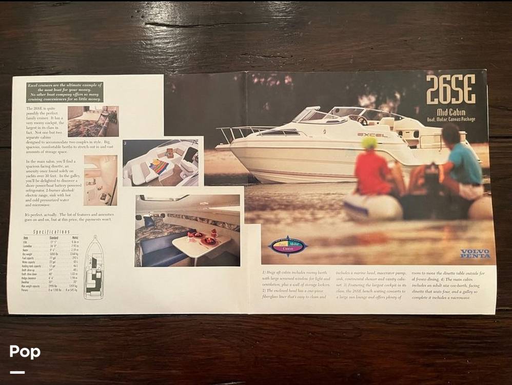 Slide: The Image of Wellcraft Excel 26 SE 1995 - 10887845