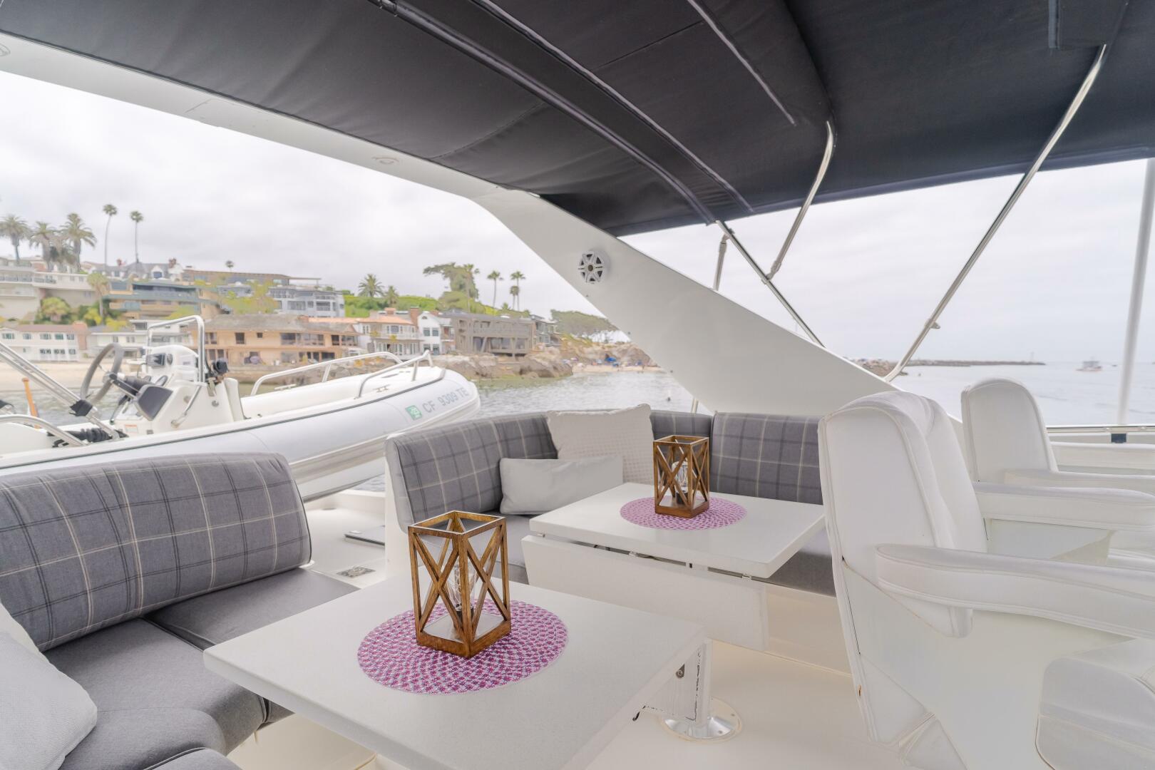 Slide: The Image of 2001 58 West Bay Pilothouse 'Islandon' - Flybridge Seating - 4403514