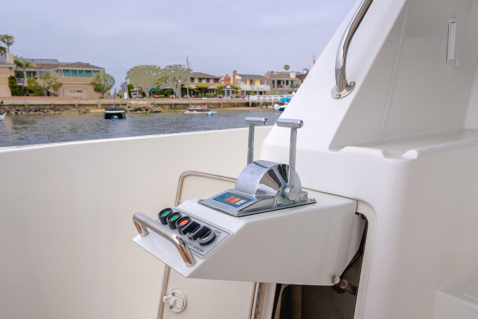 Slide: The Image of 2001 58 West Bay Pilothouse 'Islandon' - Cockpit Controls - 4403518