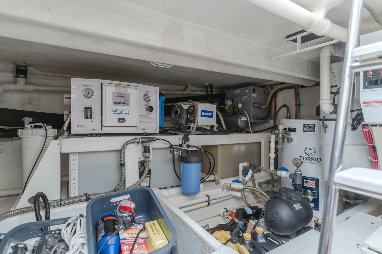 Slide: The Image of 2001 58 West Bay Pilothouse 'Islandon' - Engine Room - 4403476
