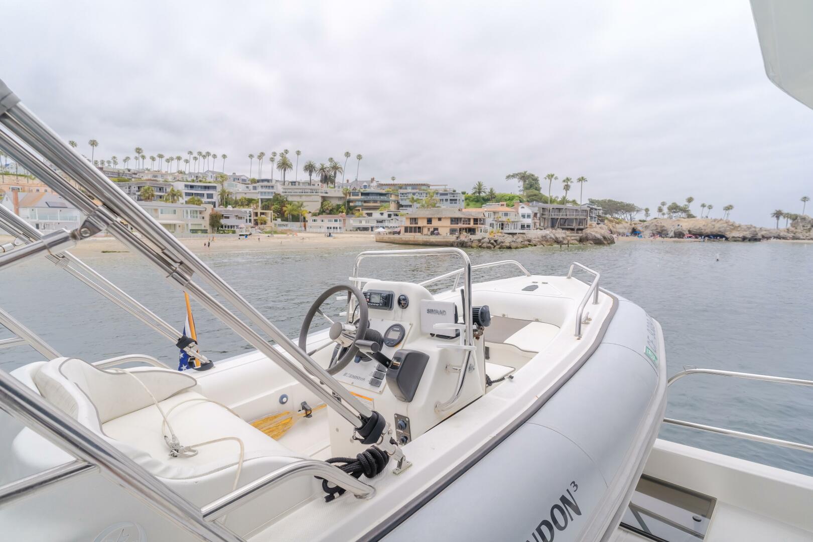 Slide: The Image of 2001 58 West Bay Pilothouse 'Islandon' - Dingy - 4403517