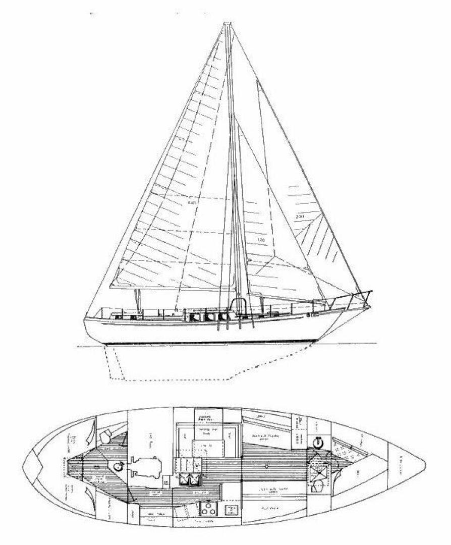 Slide: The Image of Westsail 42 Cutter 1978 - 4748322