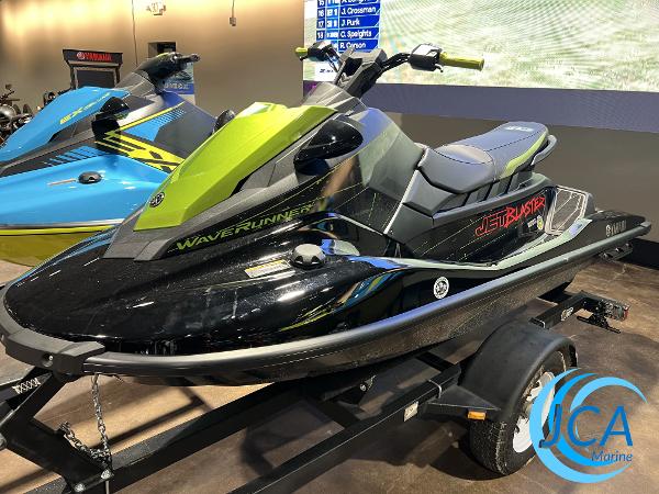 Slide: The Image of 2023 Yamaha WaveRunner JetBlaster on display at JCA Marine showroom. - 0
