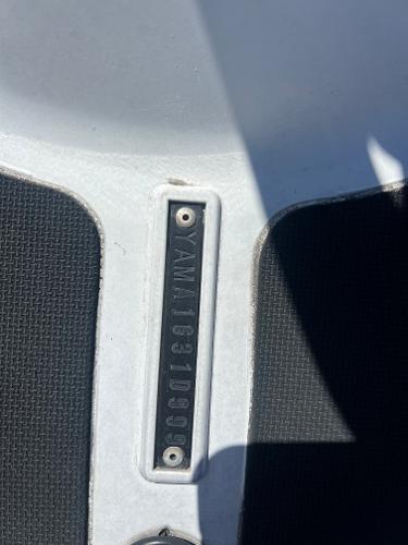 Slide: The Image of 1999 Yamaha WaveRunner XL 1200 identification plate close-up. - 5