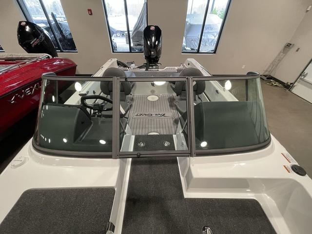 Slide: The Image of 2023 Yar-Craft 209 TFX boat interior with windshield and seating. - 15