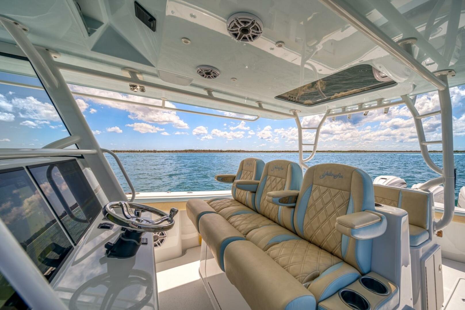 Slide: The Image of 2022 Yellowfin 42 Center Console 'Genesis' Helm - 4399852