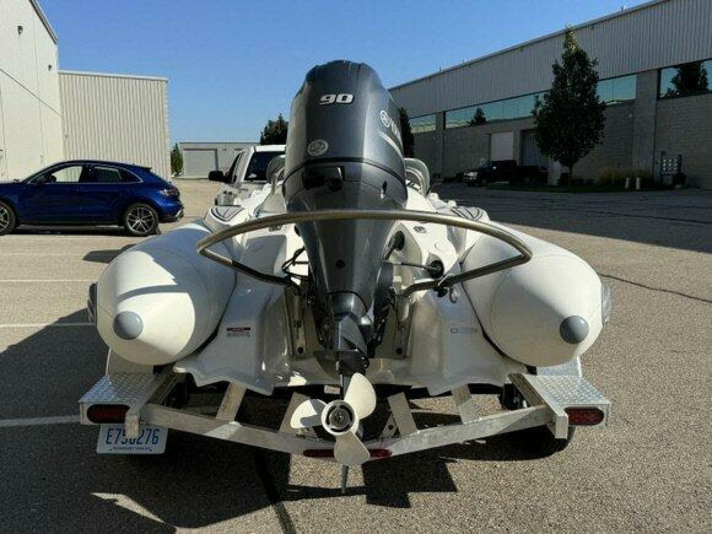 Slide: The Image of Zodiac Yachtline 490 DL NEO and Trailer 2022 - 5184546