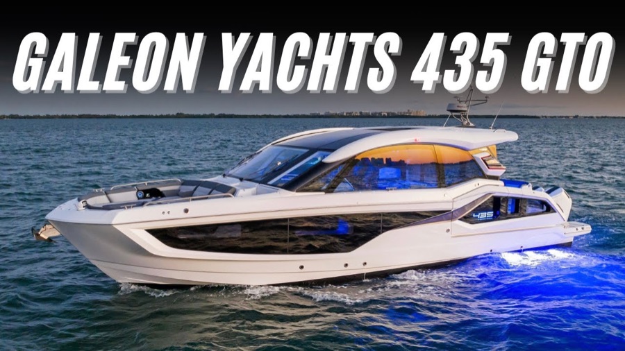 Galeon Yachts 435 GTO walkthrough