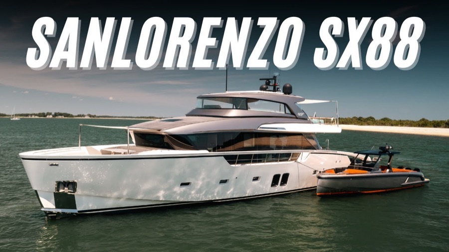 Sanlorenzo Yachts SX88 walkthrough