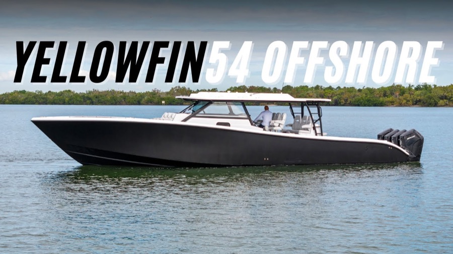 Yellowfin 54 Offshore walkthrough